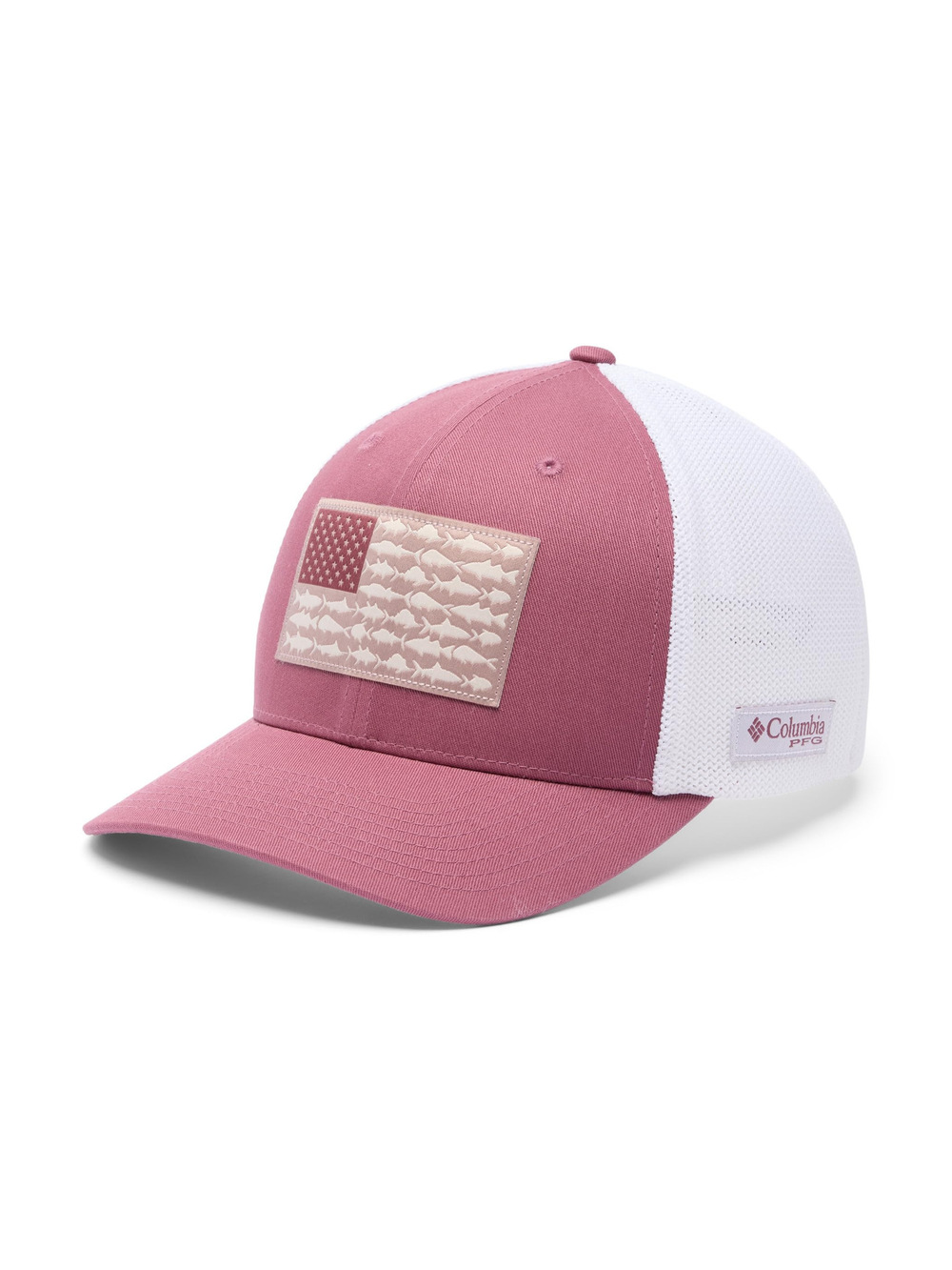Unisex Adult PFG Logo Mesh Ball Cap | Purple, White | Size S-M